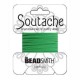 Beadsmith polyester soutache koord 3mm - Grass green